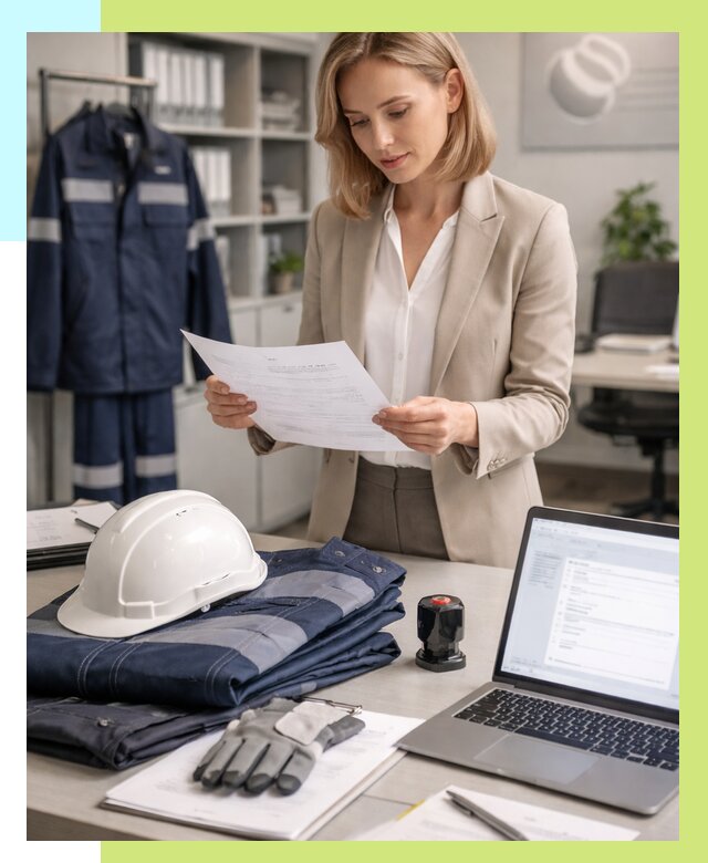 Сертификация спецодежды в Елизове от 7090 р. | Алешин-Лзв