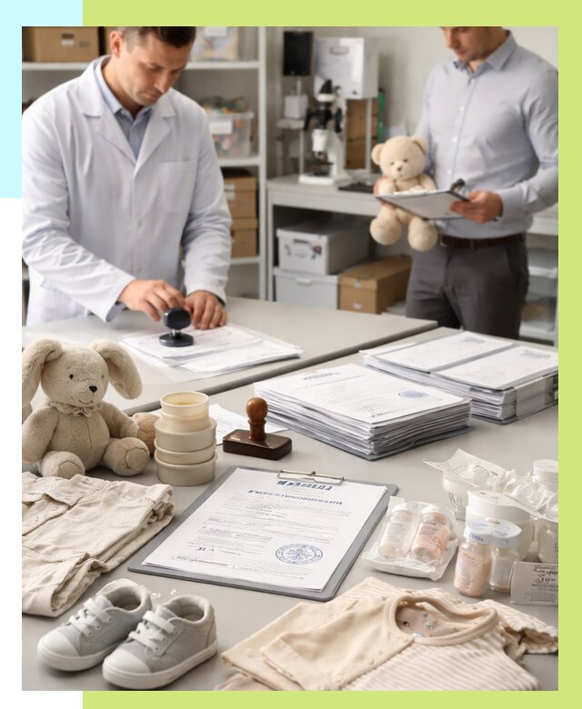 Сертификация детских товаров в Елизове от 15192 р. | Алешин-Лзв