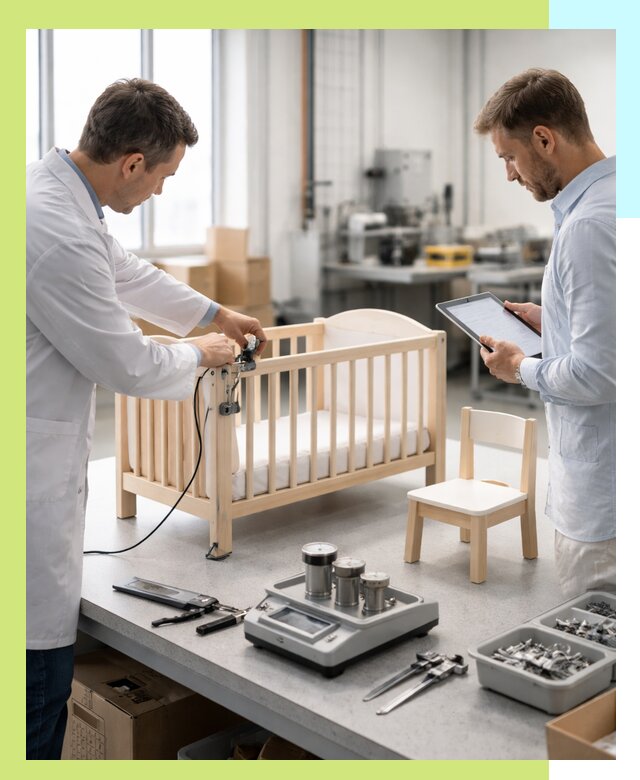 Сертификация детской мебели и проверка безопасности в Елизове