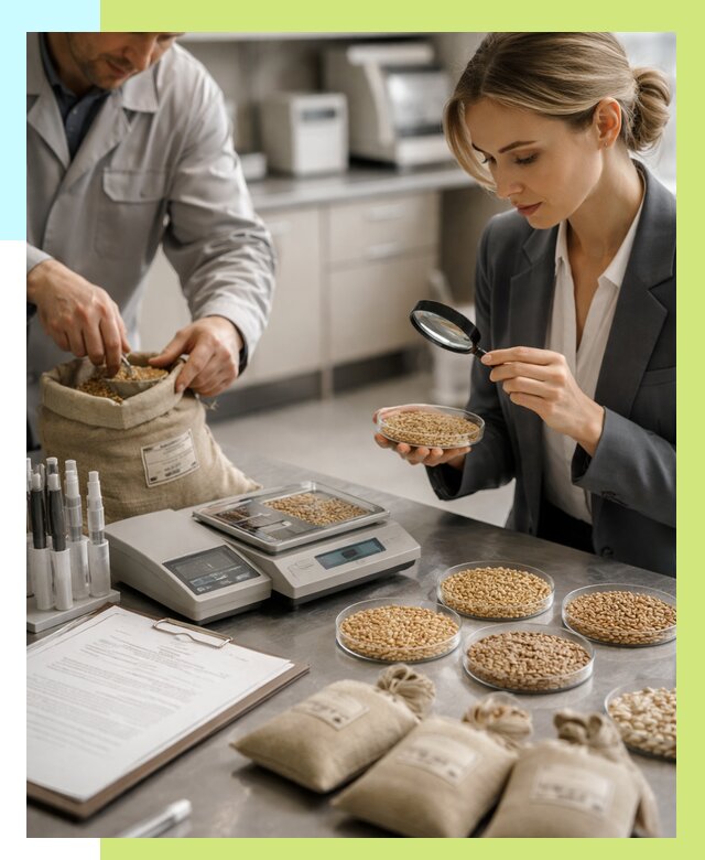 Сертификация зерна в Елизове по цене от 15192 р. | Алешин-Лзв