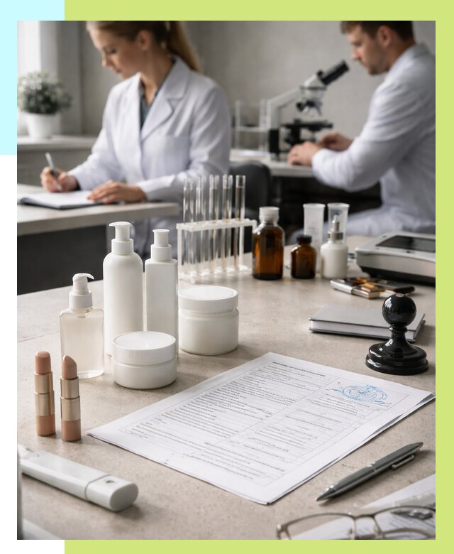 Сертификация косметики в Елизове от 20256 р. - Алешин-Лзв