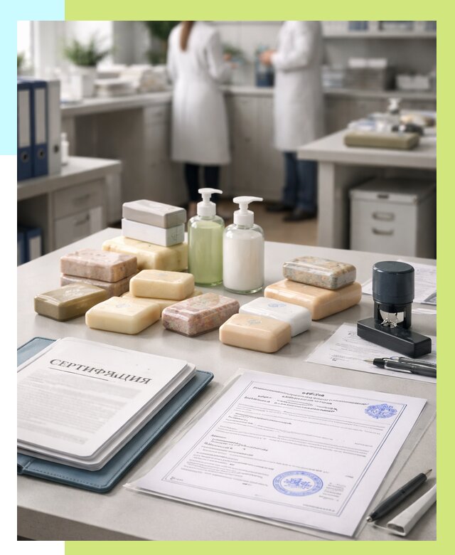Сертификация мыла и сертификат на мыло в Елизове от 12154 | Алешин-Лзв
