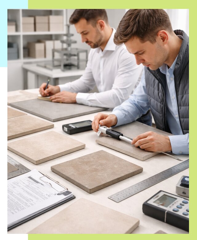 Сертификация плитки в Елизове от 25320 р. | Алешин-Лзв гарантия