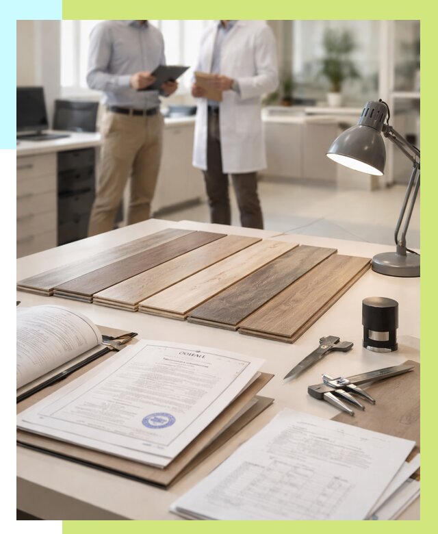 Сертификация ламината в Елизове от 18230 р. под ключ | Алешин-Лзв