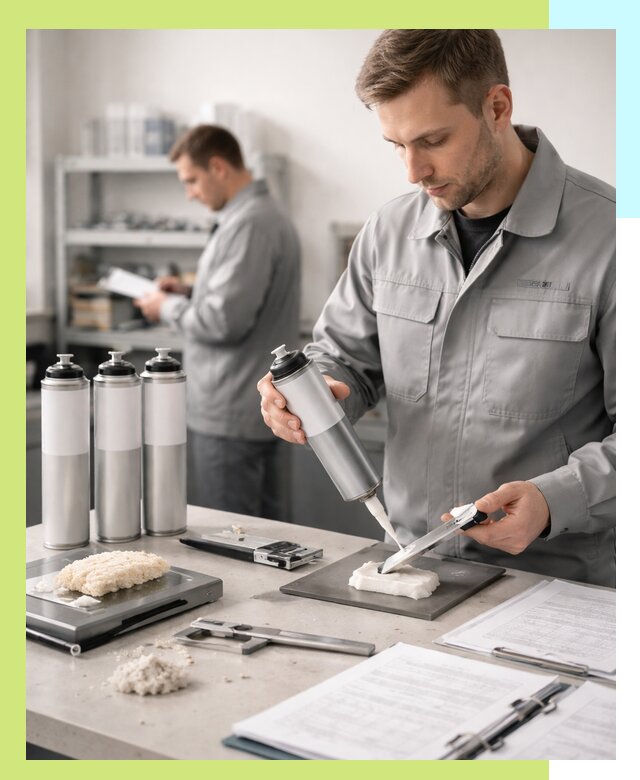 Сертификация монтажной пены и соответствие стандартам в Елизове