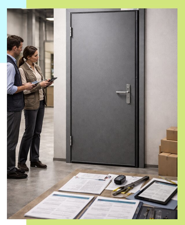 Сертификация противопожарных дверей в Елизове от 9115 р. | Алешин-Лзв