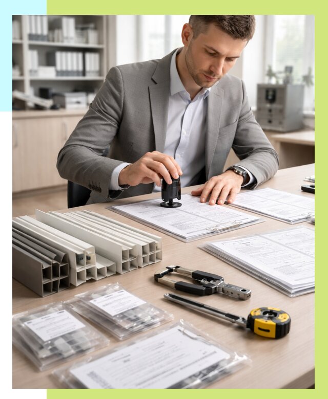 Сертификация ПВХ продукции в Елизове от 8609 р., Алешин-Лзв