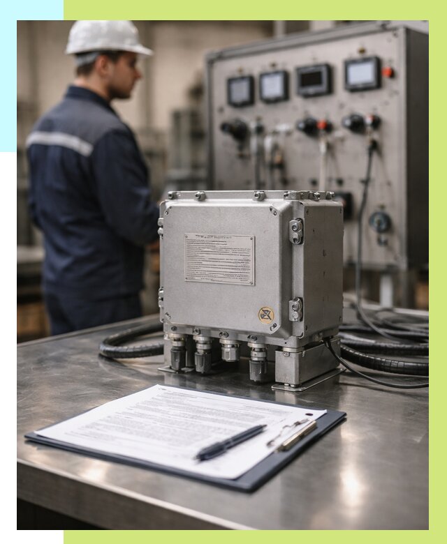 Сертификация взрывозащищенного оборудования в Елизове от 35448 р. | Алешин-Лзв