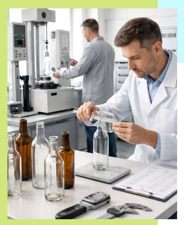 Сертификация стеклянных бутылок и сопутствующей упаковки в Елизове