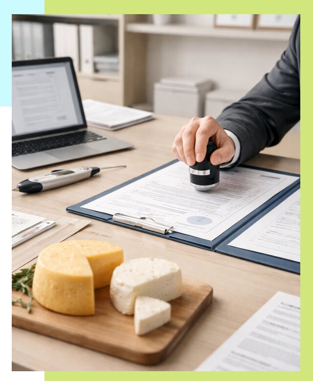 Сертификация сыров в Елизове от 15192 р | Сертификат на сыр Алешин-Лзв