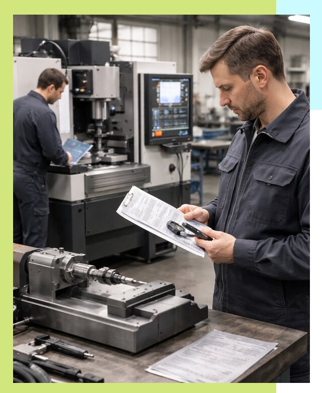 Сертификация станков: оформление документов и испытания в Елизове
