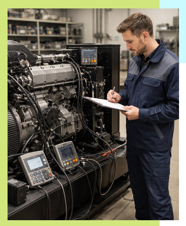 Сертификация дизельных генераторов и их оборудования в Елизове