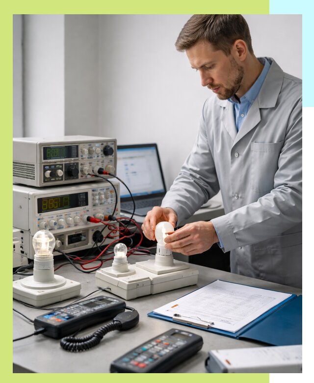 Сертификация ламп и светильников в Елизове по нормативам