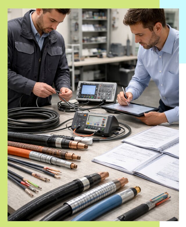 Сертификация кабеля и электропроводки в Елизове под ключ