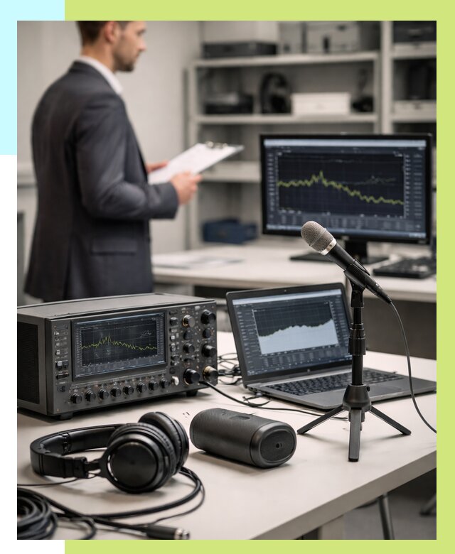 Сертификация аудиотехники в Елизове от 15192 р., Алешин-Лзв