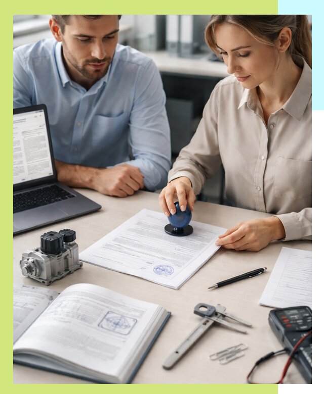 Выдача паспорта изделия и техническая экспертиза продукции в Елизове