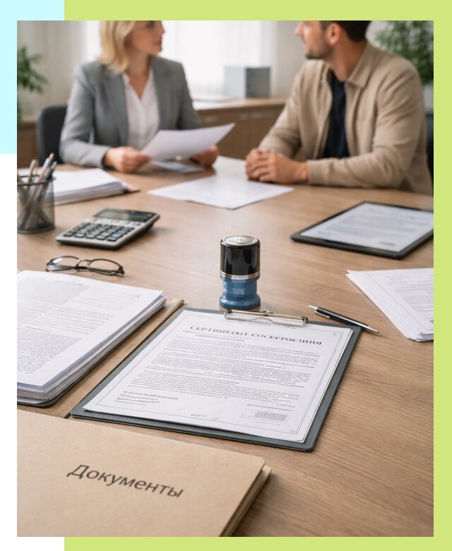 Сертификат соответствия на продукцию в Елизове от 15192 р.|Алешин-Лзв