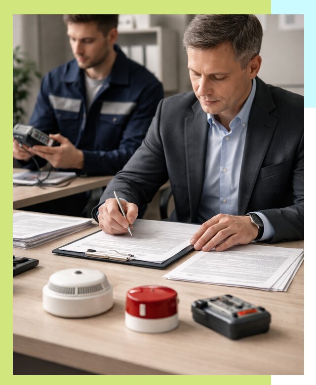 Получение добровольного пожарного сертификата в Елизове