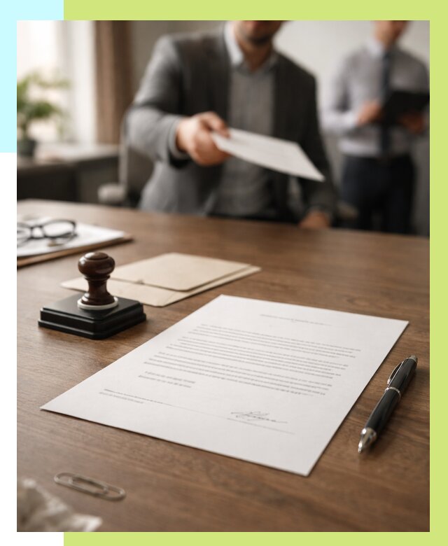 Отказное письмо по сертификации в Елизове от 3545 р. | Алешин-Лзв