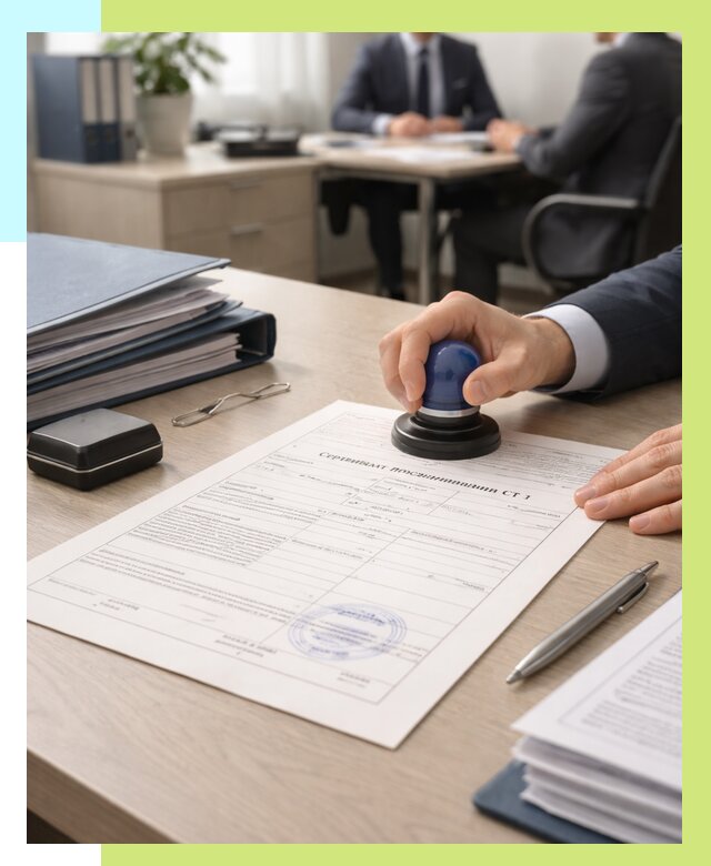 Сертификат происхождения СТ 1 в Елизове от 4558 р. | Алешин-Лзв