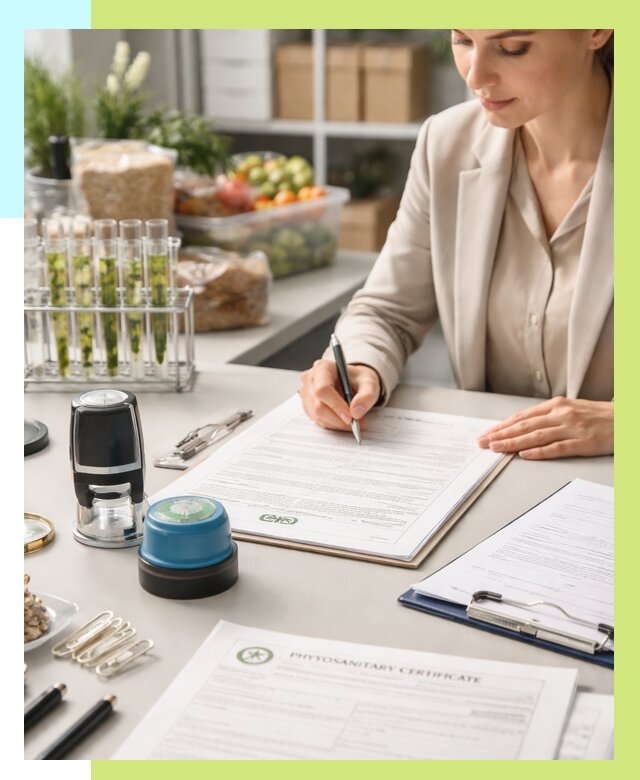 Фитосанитарный сертификат оформить в Елизове от 4558 р. | Алешин-Лзв