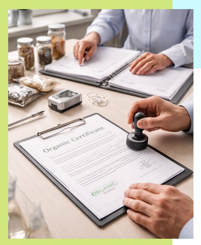 Получение органик сертификата для продукции в Елизове