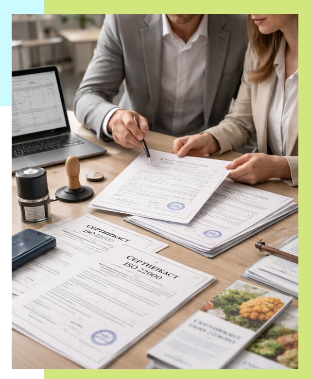 Сертификат ISO 22000 в Елизове от 40512 р. под ключ | Алешин-Лзв