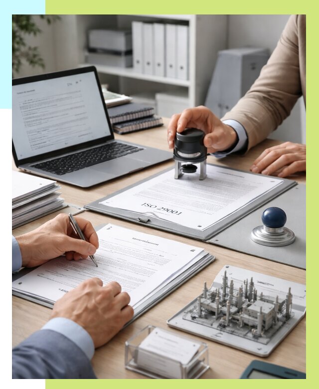 Сертификат ISO 29001 в Елизове под ключ от 75960 р. | Алешин-Лзв