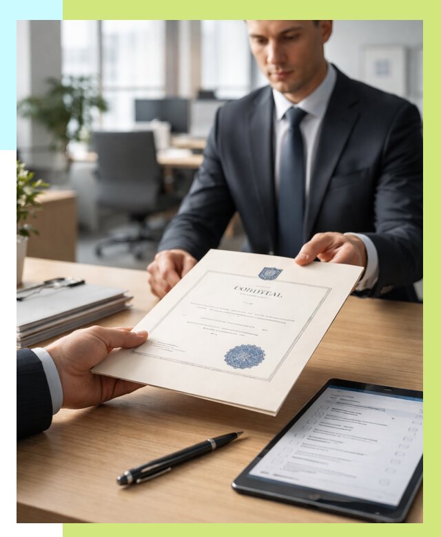 Сертификат ISO 30301 в Елизове от 35448 р. | Алешин-Лзв - под ключ