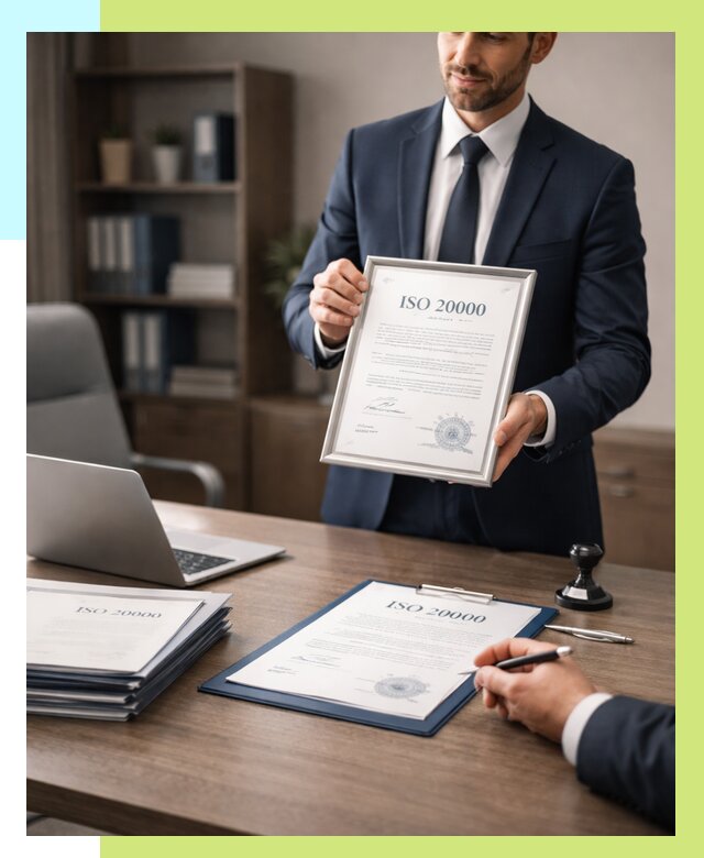 Сертификат ISO 20000 в Елизове под ключ от 121536 р., Алешин-Лзв