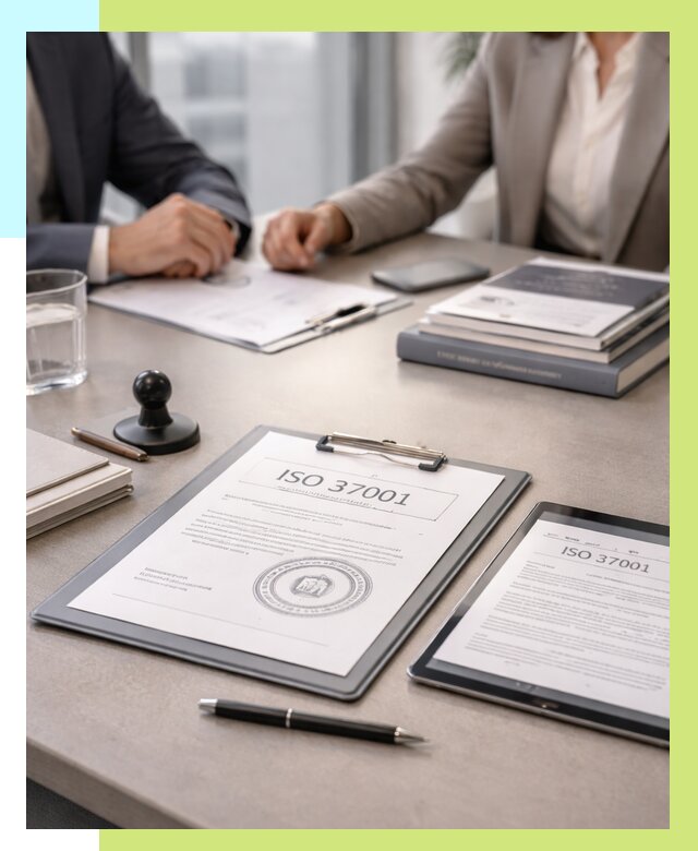 Сертификат ISO 37001 в Елизове оформить от 121536 р. Алешин-Лзв