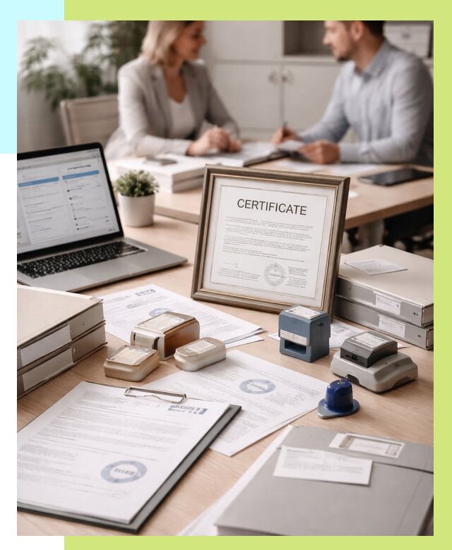 Сертификация компании в Елизове от 45576 р. | Алешин-Лзв — заказ